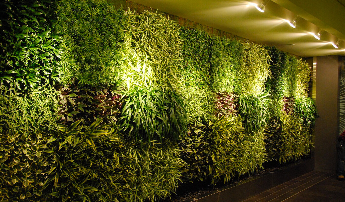 living green wall