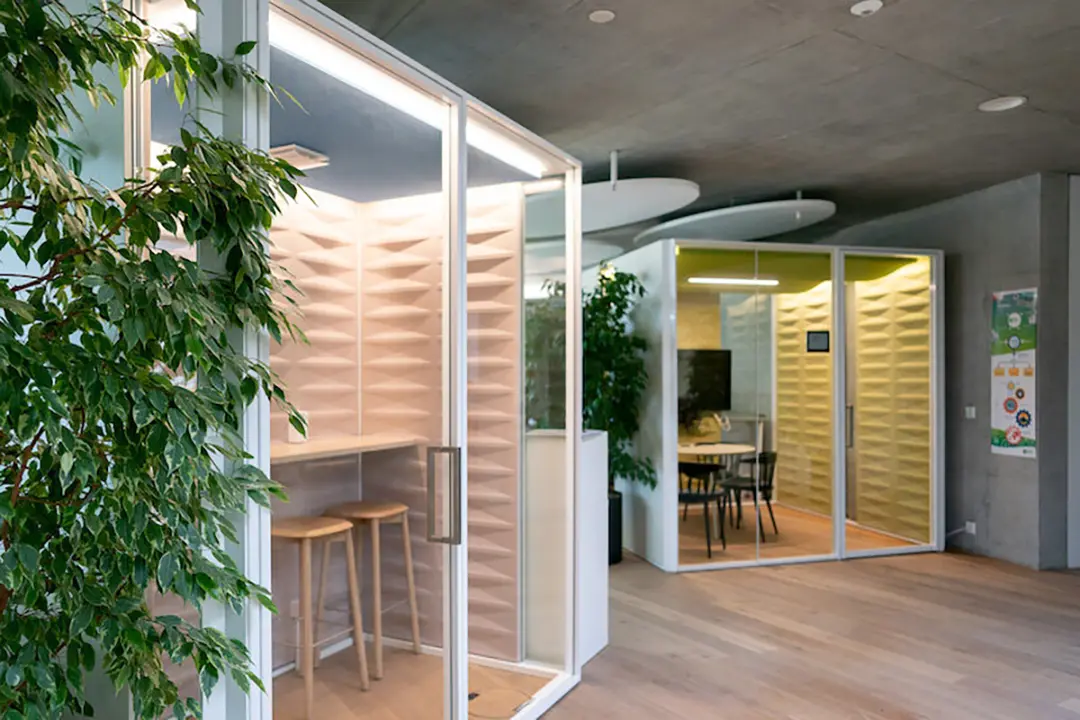 Biophillic design for office spaces