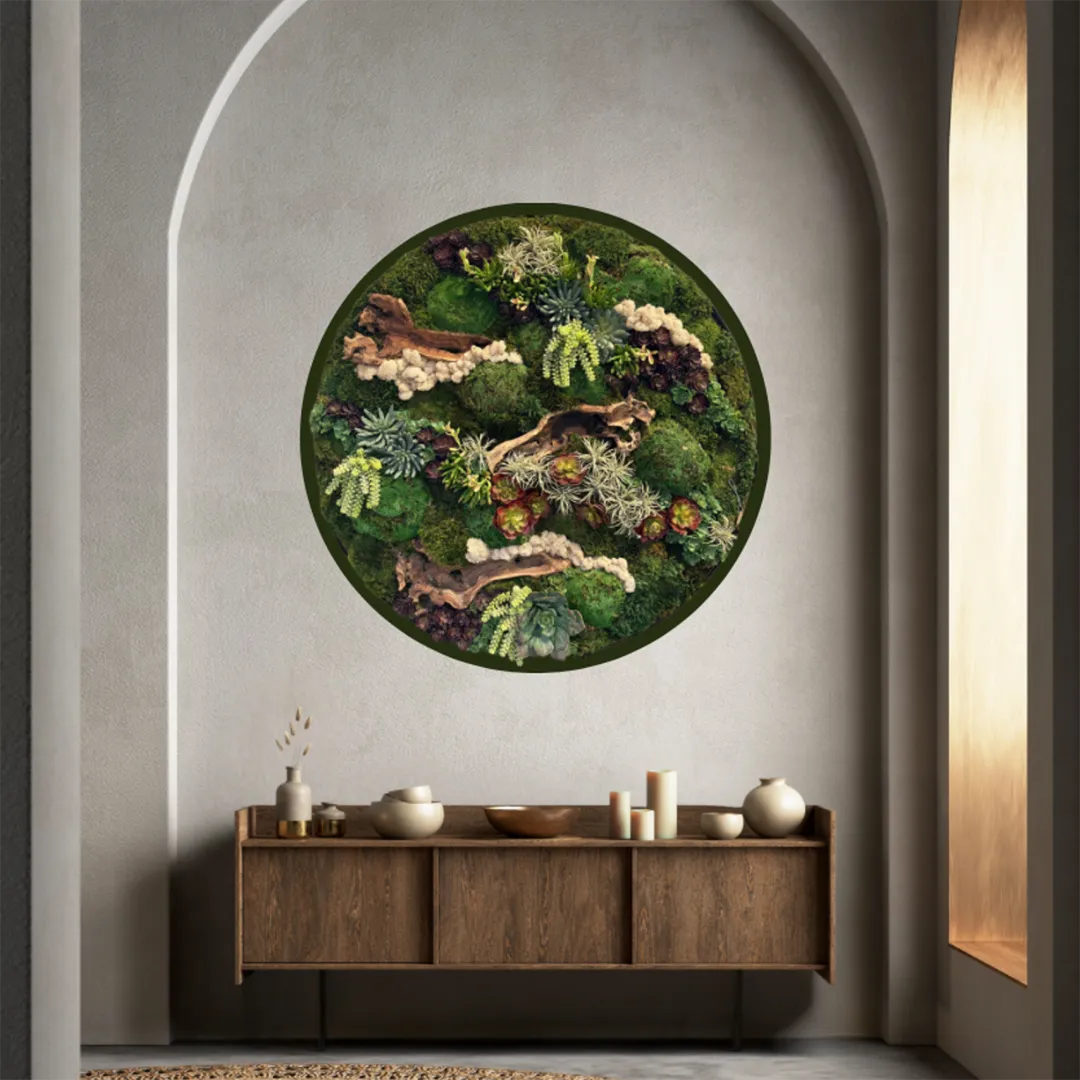 Framed moss wall art pieces offer versatile design solutions, enhancing spaces with natural, preserved moss and organic materials.