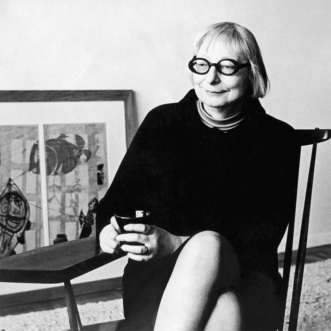 Photo of Jane Jacobs.