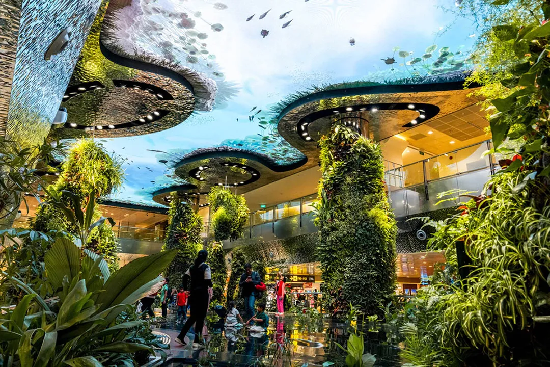 Jewel Changi Airport in Singapore
