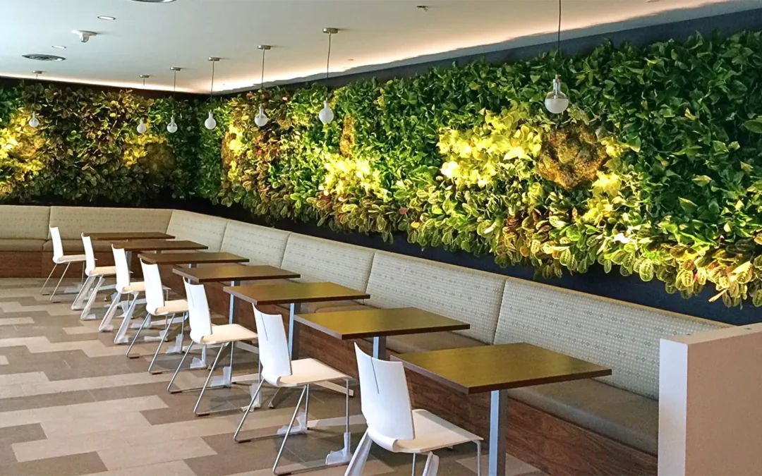 Silent benefits: how living walls improve acoustics and air quality in Arizona workspaces